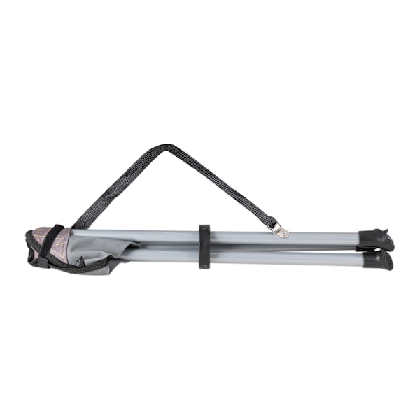 Trespass Ritchie Tripod Camping Pall/Stol En Storlek Stormgrå Storm Grey Print One Size