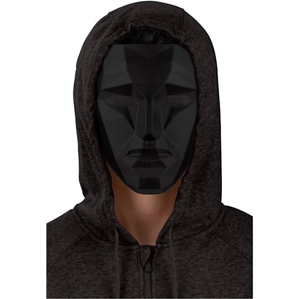 Squid Game Unisex Vuxen Front Man Mask One Size Svart Black One Size