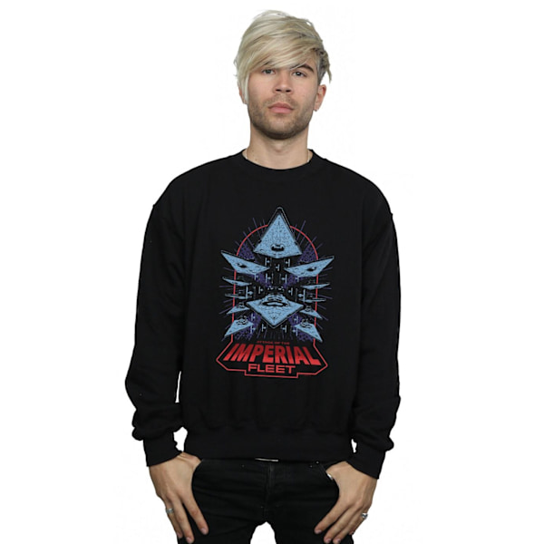 Star Wars Attack Of The Imperial Fleet Sweatshirt M Svart Black M