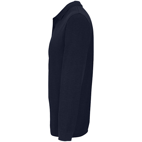 SOLS Unisex Adult Planet Piqué Long-Sleeved Polo Shirt S French French Navy S