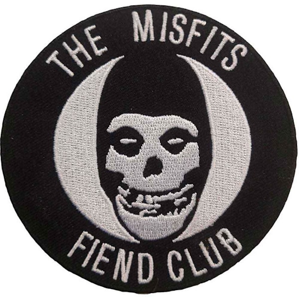 Misfits Fiend Club Vävd Standardlapp En Storlek Svart/Grå Black/Grey One Size