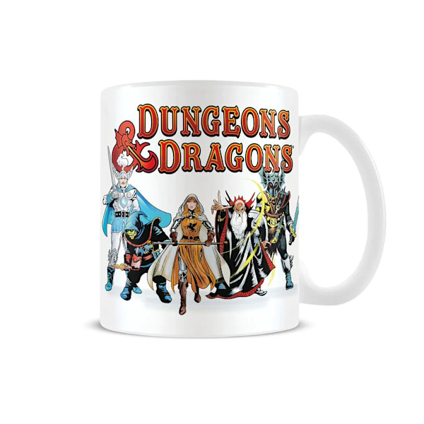 Dungeons & Dragons Karaktärsmugg En Storlek Vit/Röd White/Red One Size