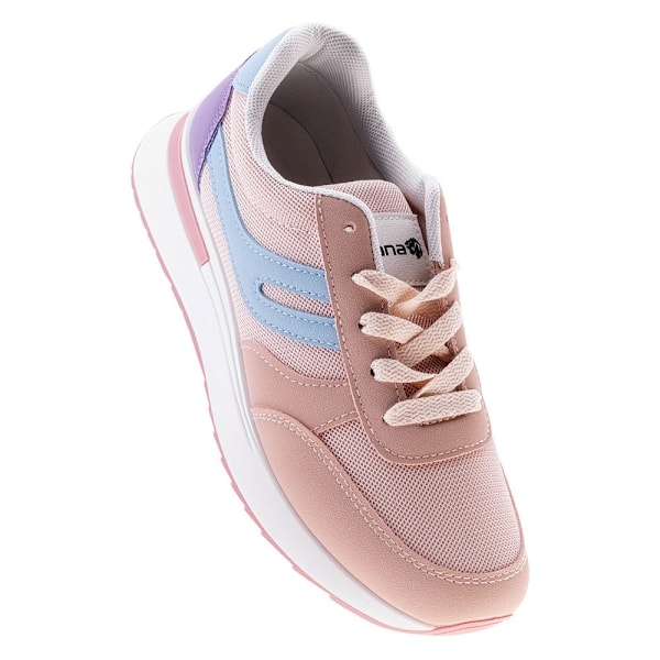 Iguana Dam/Dam Holmy Casual Sneakers 6.5 UK Powder Pink/B Powder Pink/Blue/Lavender 6.5 UK