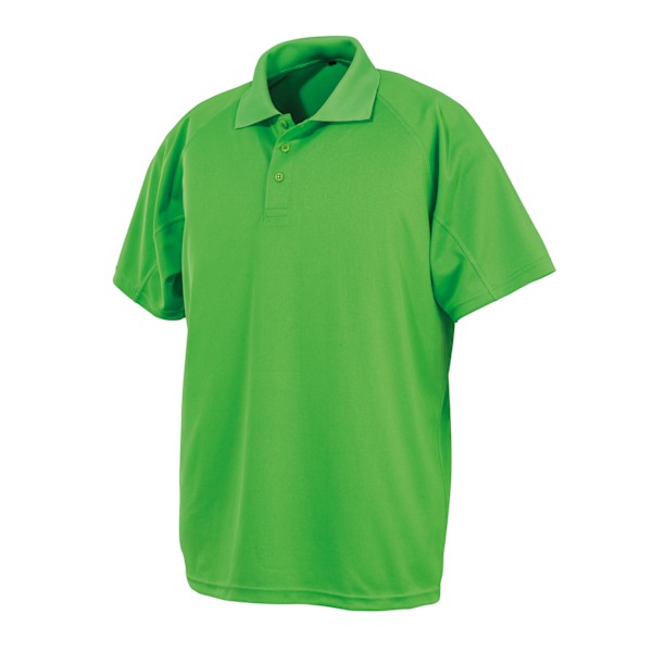 Spiro Unisex Vuxen Impact Performance Aircool Poloskjorta XS Lime Punch Lime Punch XS