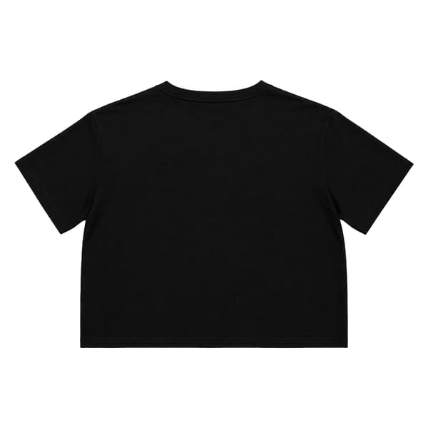 Pink Floyd Dam Dark Side Of The Moon Courier Crop Top Black S
