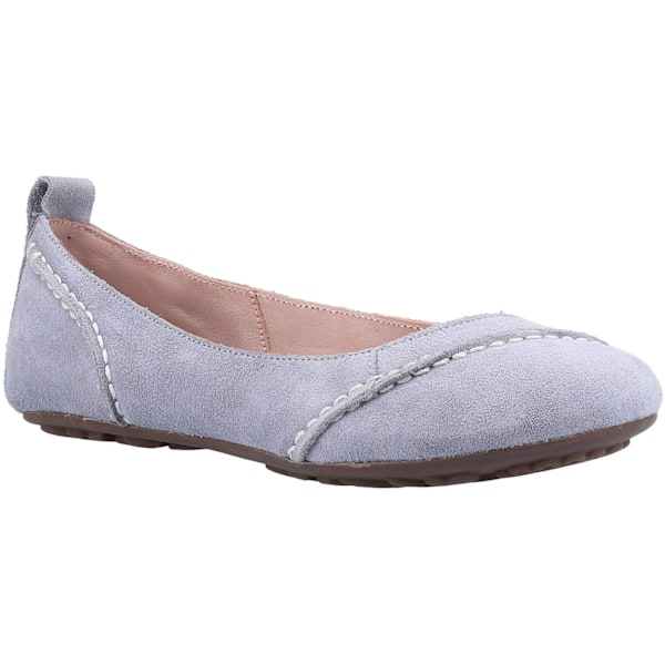 Hush Puppies Dam/Dam Janessa Mocka Slip On Pumps 8 UK Dusky Blue Dusky Blue 8 UK