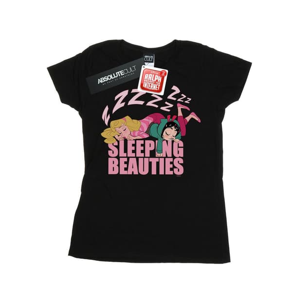 Disney Dam/Dam Wreck It Ralph Aurora Och Vanellope Bomull Black S