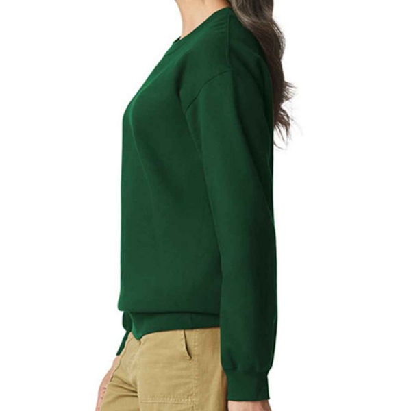 Gildan Herr Softstyle Mellantung Tröja 4XL Skogsgrön Forest Green 4XL