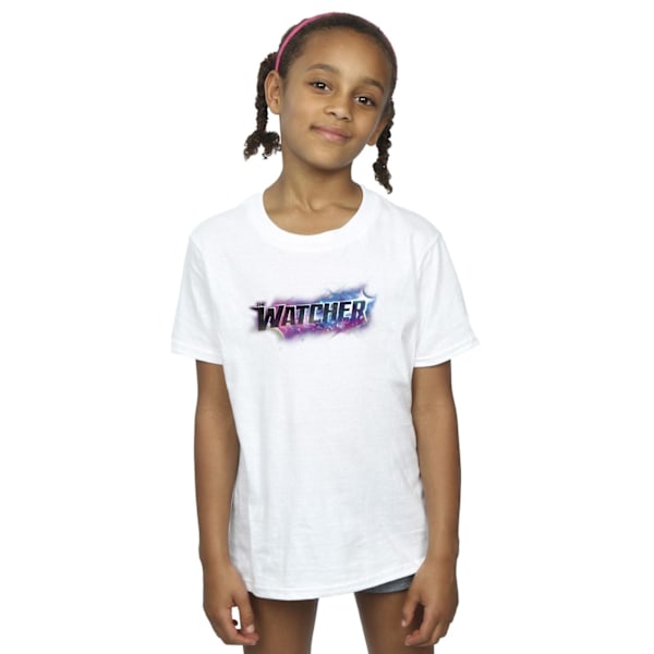 Marvel Girls What If Watcher Bomull T-shirt 12-13 år Vit White 12-13 Years