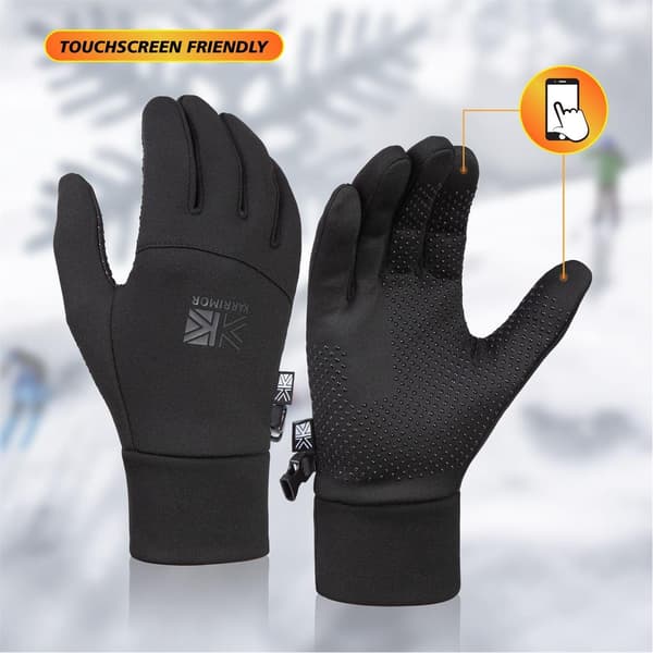 Karrimor Termohandskar för damer M-L Svart Black M-L