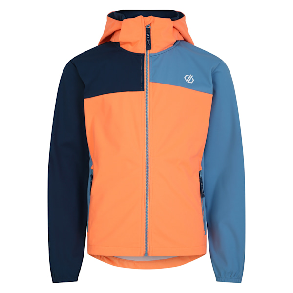 Dare 2B Barn/Barn Cheer Soft Shell Jacka 11-12 År Oran Orange/Niagara Blue 11-12 Years