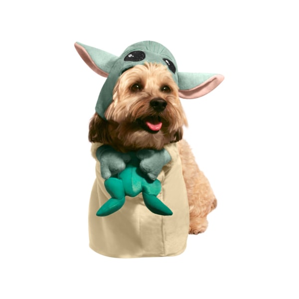 Star Wars: The Mandalorian The Child Dog Costume XL Grön Green XL