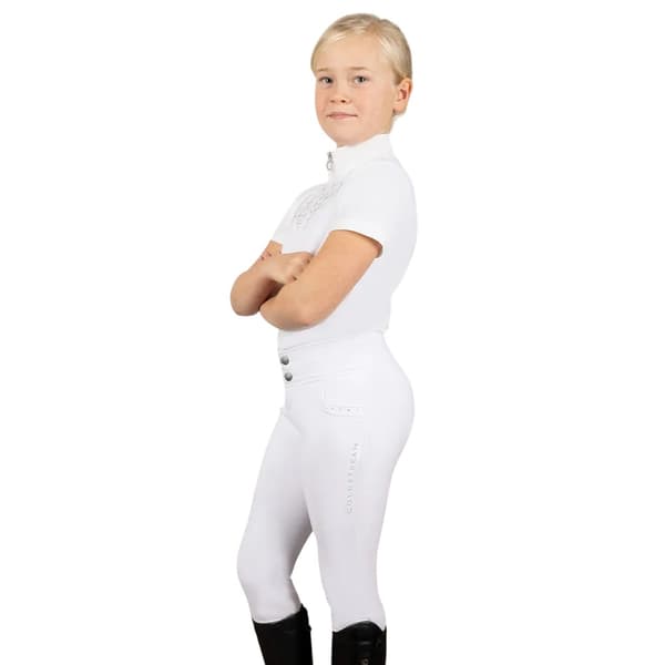 Coldstream Barn/Barn Next Generation Fenham Diamante Ridbyxor White 7-8 Years