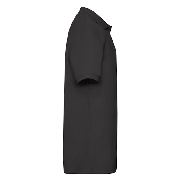 Fruit of the Loom Herr 65/35 Heavyweight Pikétröja 3XL Svart Black 3XL