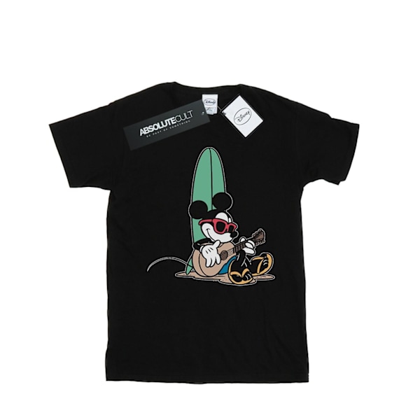 Disney Boys Mickey Mouse Surf And Chill T-Shirt 9-11 År Svart Black 9-11 Years