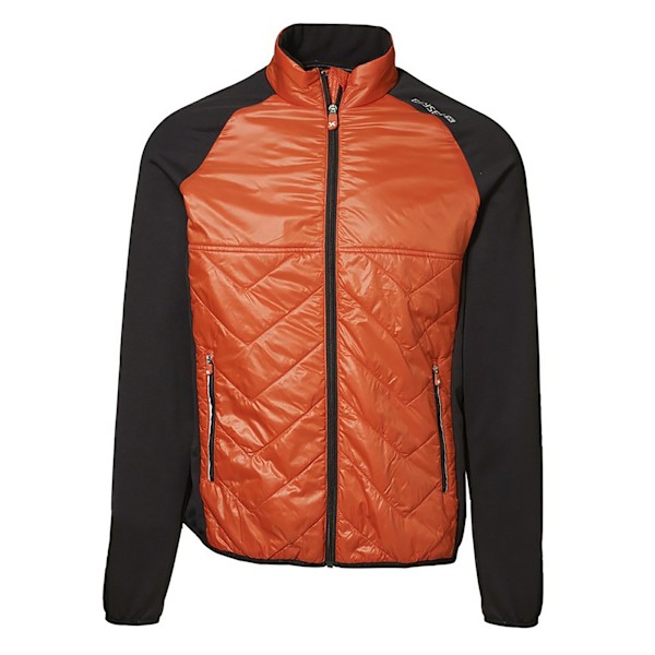 ID Mens Cool Down Lightlined Jacket L Orange Orange L