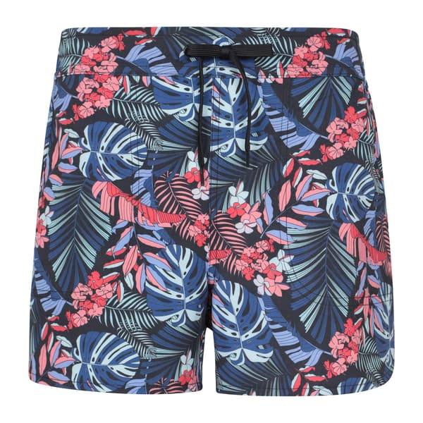 Mountain Warehouse Dam/Dam Leaf Print Stretch Boardshorts Mixed 16 UK