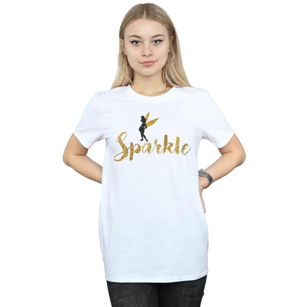 Disney Dam/Dam Princess Tinker Bell Sparkle Time Bomull B White S