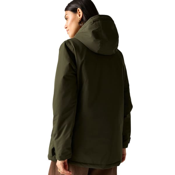 Regatta Dam Orla Kiely Isolerad Vattentät Jacka 20 Brown Shadow/Eccentric Purple 20 UK