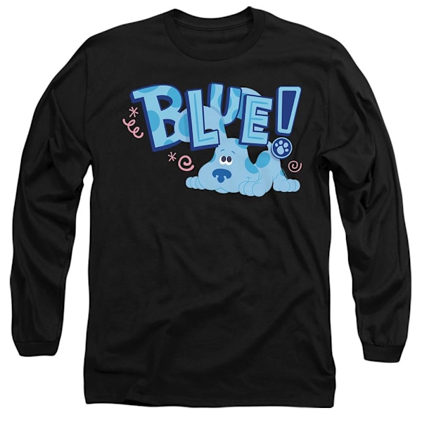 Blue´s Clues & You! Unisex Vuxen Valp! T-Shirt XL Svart Black XL