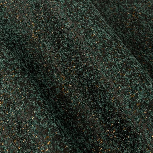 Paoletti New Galaxy Chenille Öglettgardiner 229cm x 229cm Smaragd Emerald 229cm x 229cm