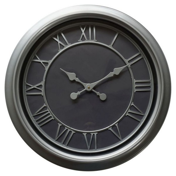 Hill Interiors Bloomsbury Väggklocka One Size Silver Silver One Size