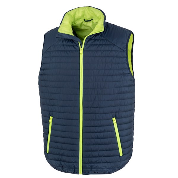 Result Unisex Vuxen Thermoquilt Gilet 3XL Marinblå Navy 3XL