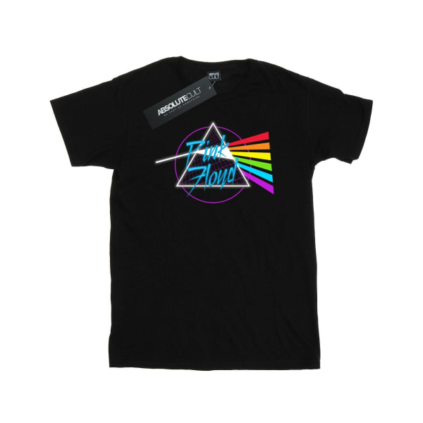 Pink Floyd Neon Darkside T-shirt XL Svart Black XL