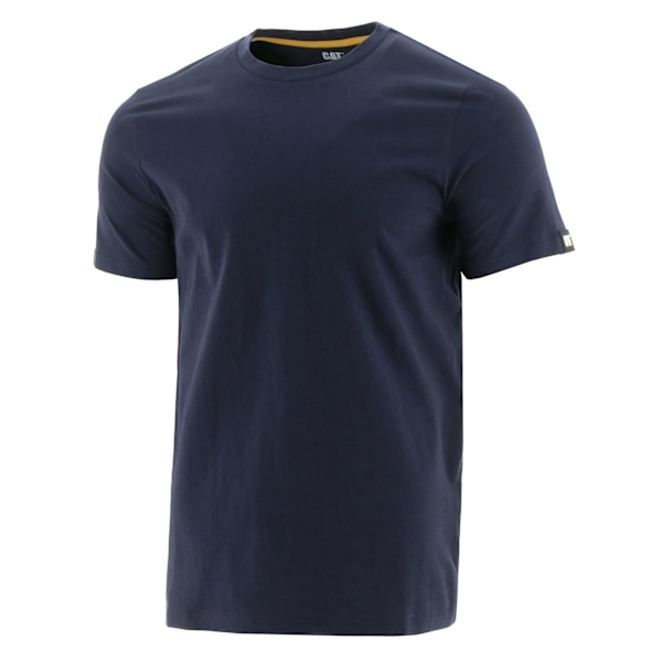 Caterpillar Mens Essentials Kortärmad T-shirt S Marinblå Navy S
