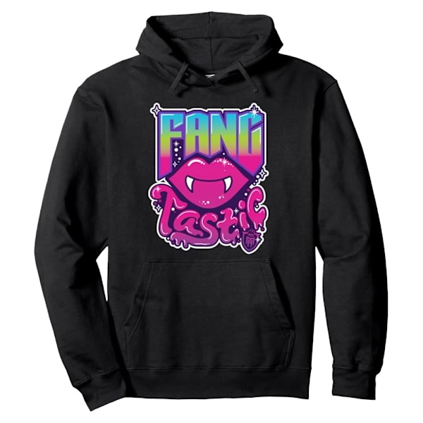 Monster High Dam/Kvinnor Fangtastic Hoodie L Svart Black L