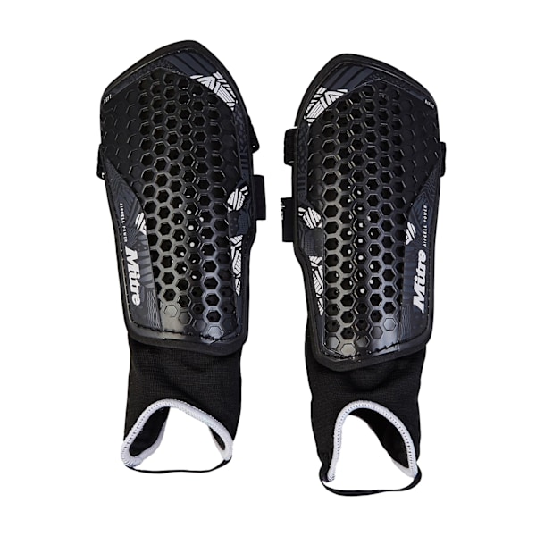Mitre Mens 2024 Aircell Technology Shin Guards M Svart/Vit Black/White M