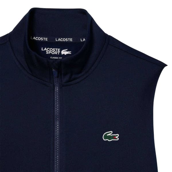 Lacoste Herr Interlock Heldragkedja Tenniströja S Marinblå/Vit Navy/White S