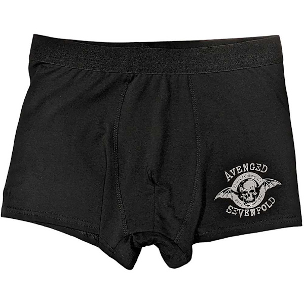 Avenged Sevenfold Unisex Adult Classic Deathbat Boxershorts S Black S