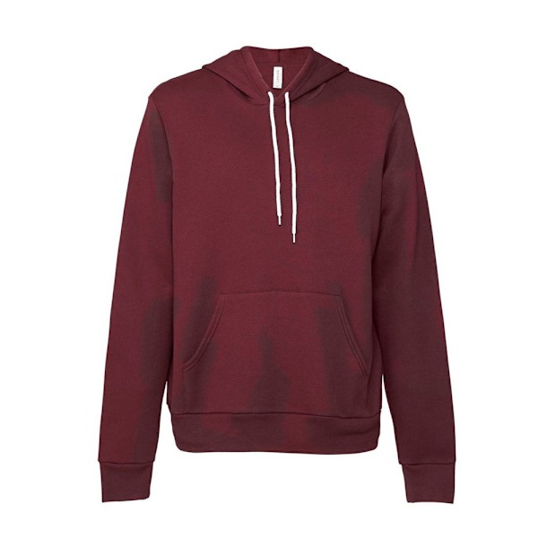 Bella + Canvas Unisex Adult Polycotton Pullover Hoodie M Maroon Maroon M