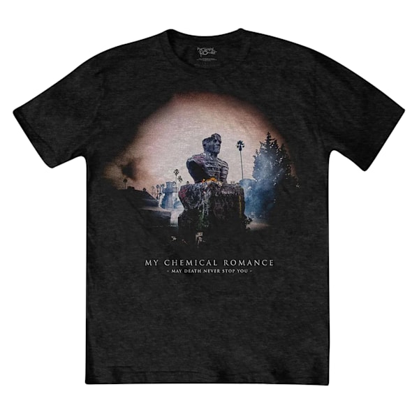 My Chemical Romance Unisex Vuxen May Death Cover T-Shirt XL Svart Black XL