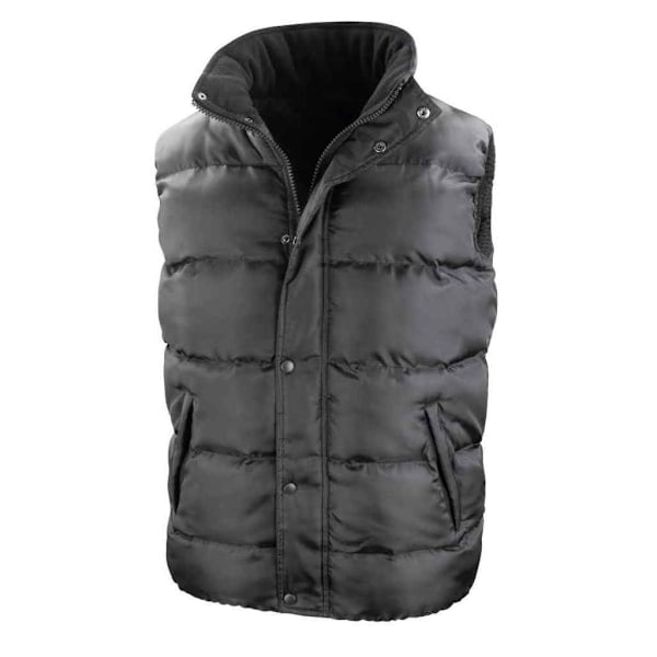 Result Core Unisex Vuxen Nova Vadderad Väst S Svart Black S