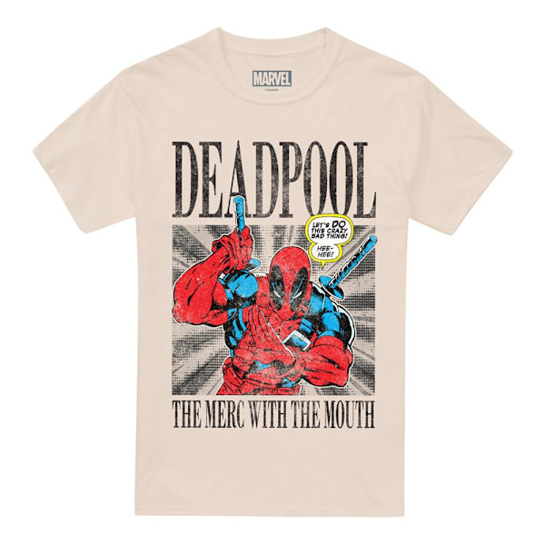 Deadpool Herr Merc With The Mouth T-Shirt M Natur Natural M