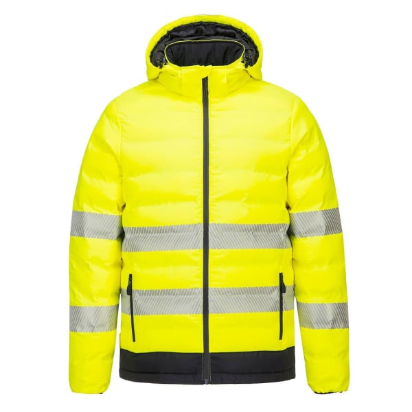 Portwest Mens Ultrasonic Hi-Vis Heated Jacket S Gul/Svart Yellow/Black S