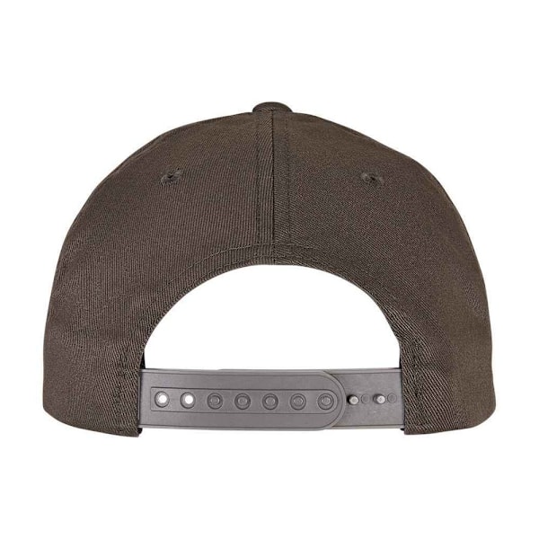 Flexfit 110 Curved Peak Cap One Size Mörkgrå Dark Grey One Size