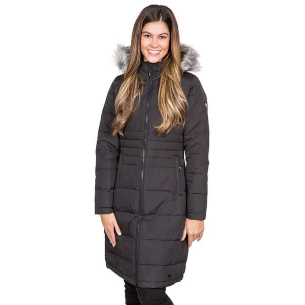 Trespass Phyllis Parka Dunjacka S Svart Dam/Kvinna Black S