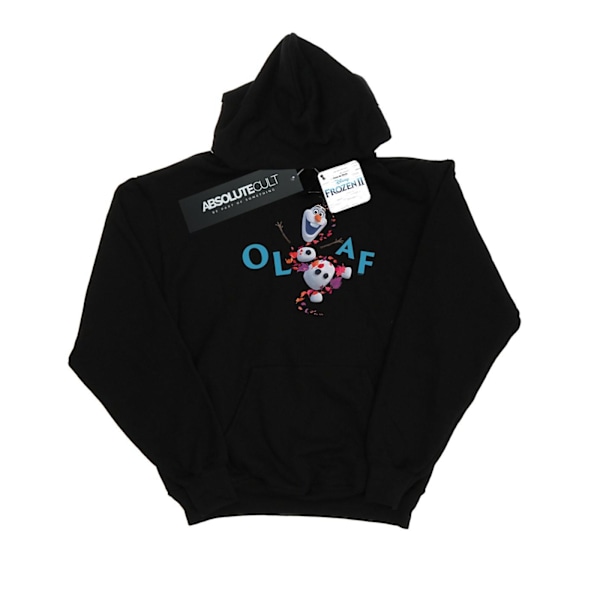 Disney Herr Frozen 2 Olaf Leaf Jump Hoodie 4XL Svart Black 4XL