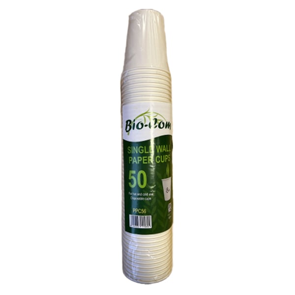 UDL Pappersmuggar Enkla Festmuggar (50-pack) One Size Vit White One Size