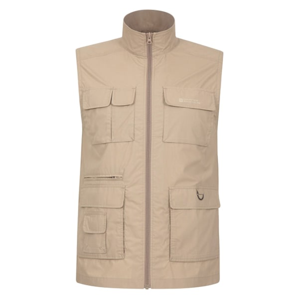 Mountain Warehouse Mens Trek II Gilet XXL Beige Beige XXL