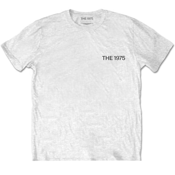 The 1975 Unisex Adult ABIIOR Side Face Time Back Print Cotton T White M