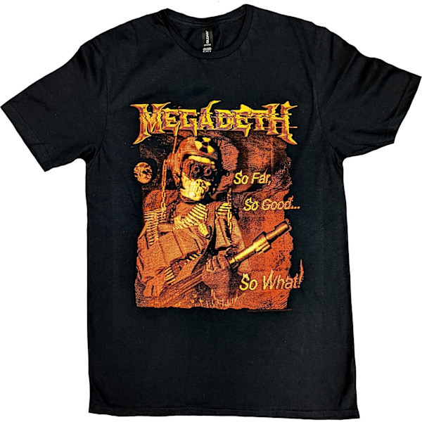 Megadeth Unisex Vuxen Bomull T-shirt XL Svart Black XL