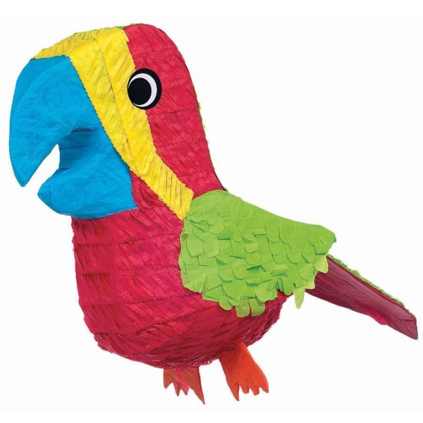 Amscan Paper Parrot Pinata One Size Flerfärgad Multicoloured One Size