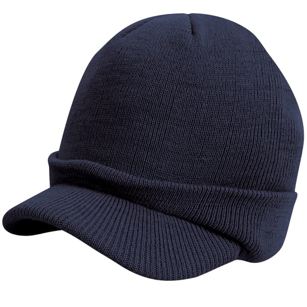 Result Unisex Esco Army Stickad Vintermössa One Size Marinblå Navy Blue One Size