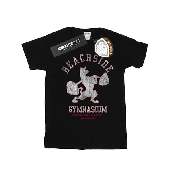 Scooby Doo Dam/Kvinnor Beachside Gymnasium Bomull Boyfriend T Black L