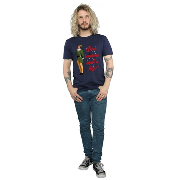 Elf Herr Hug Buddy T-shirt XXL Marinblå Navy Blue XXL