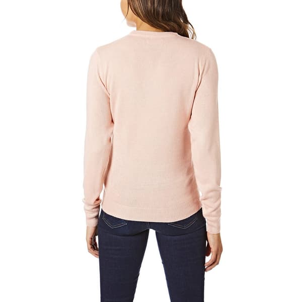 Light And Shade Dam/Dam Mjuk Tröja med Rund Hals M Sof Soft Pink M
